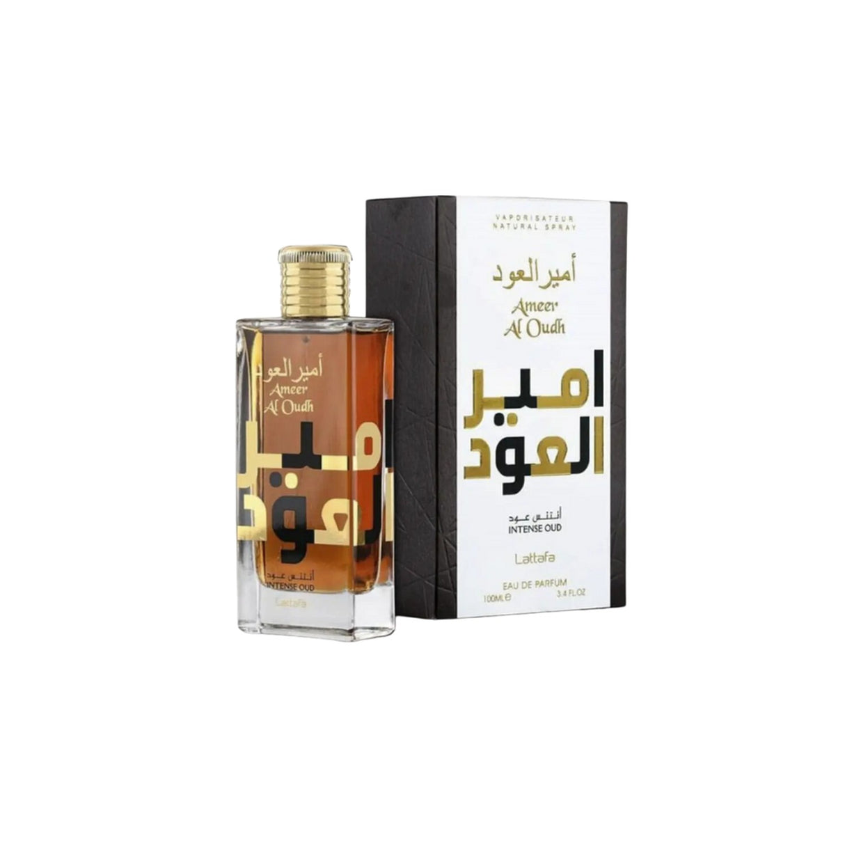 Lattafa Ameer Al Oudh Intense Oud Edp 100 Ml Unisex. Perfume exótico y duradero que cautiva los sentidos. ¡Descúbrelo ahora y destaca tu esencia!-1
