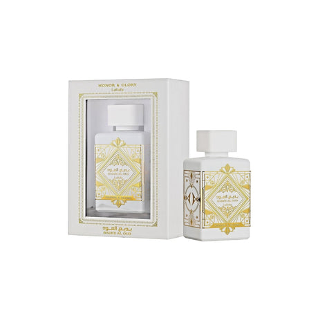 Lattafa Badee Al Oud Honor And Glory Edp 100 Ml Unisex. Perfume exótico y duradero que resalta tu personalidad. ¡Descúbrelo ahora y deslumbra!-1