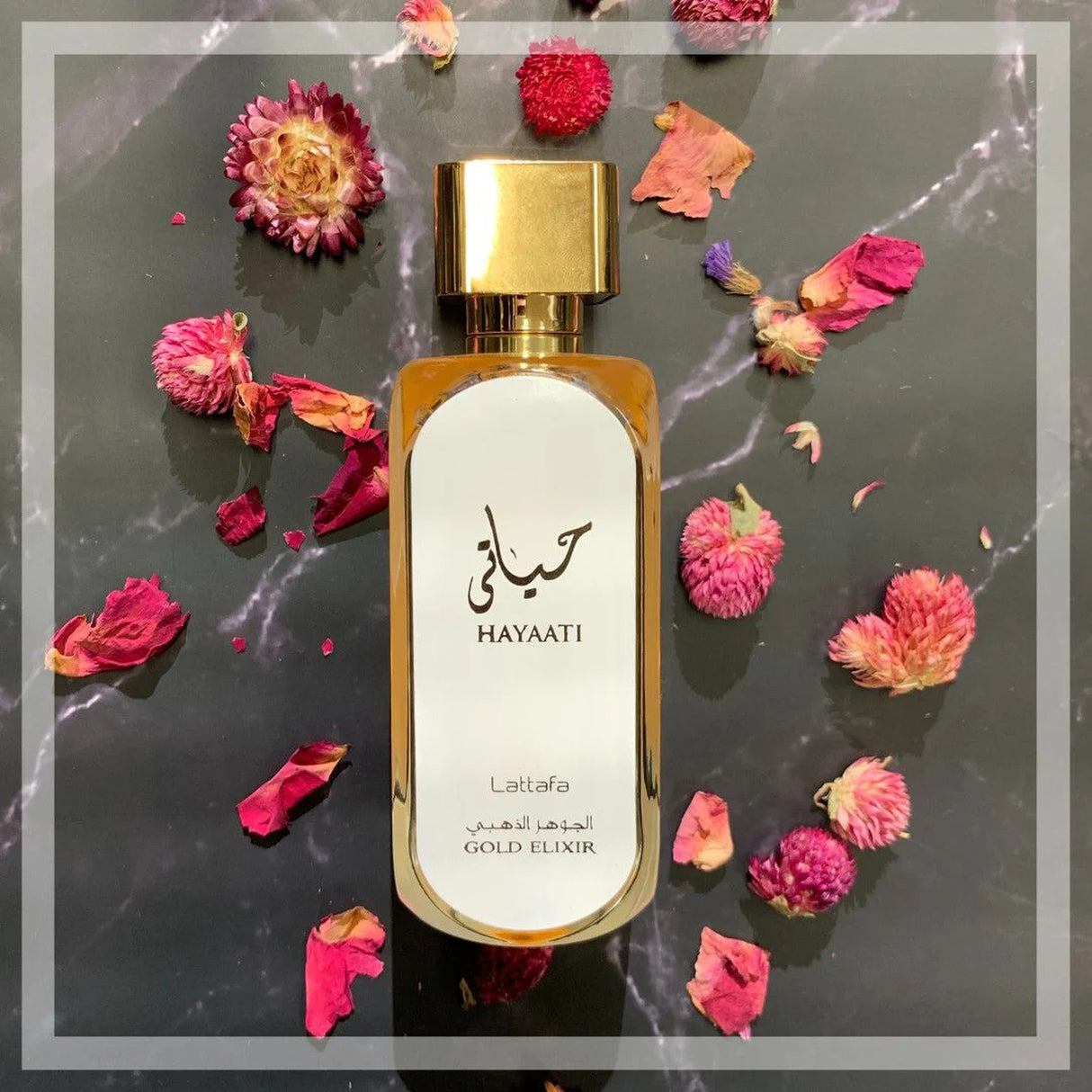Lattafa Hayaati Gold Elixir Edp 100 Ml Unisex. Fragancia cautivadora que resalta tu esencia única. ¡Descúbrelo y deslumbra hoy mismo!-2