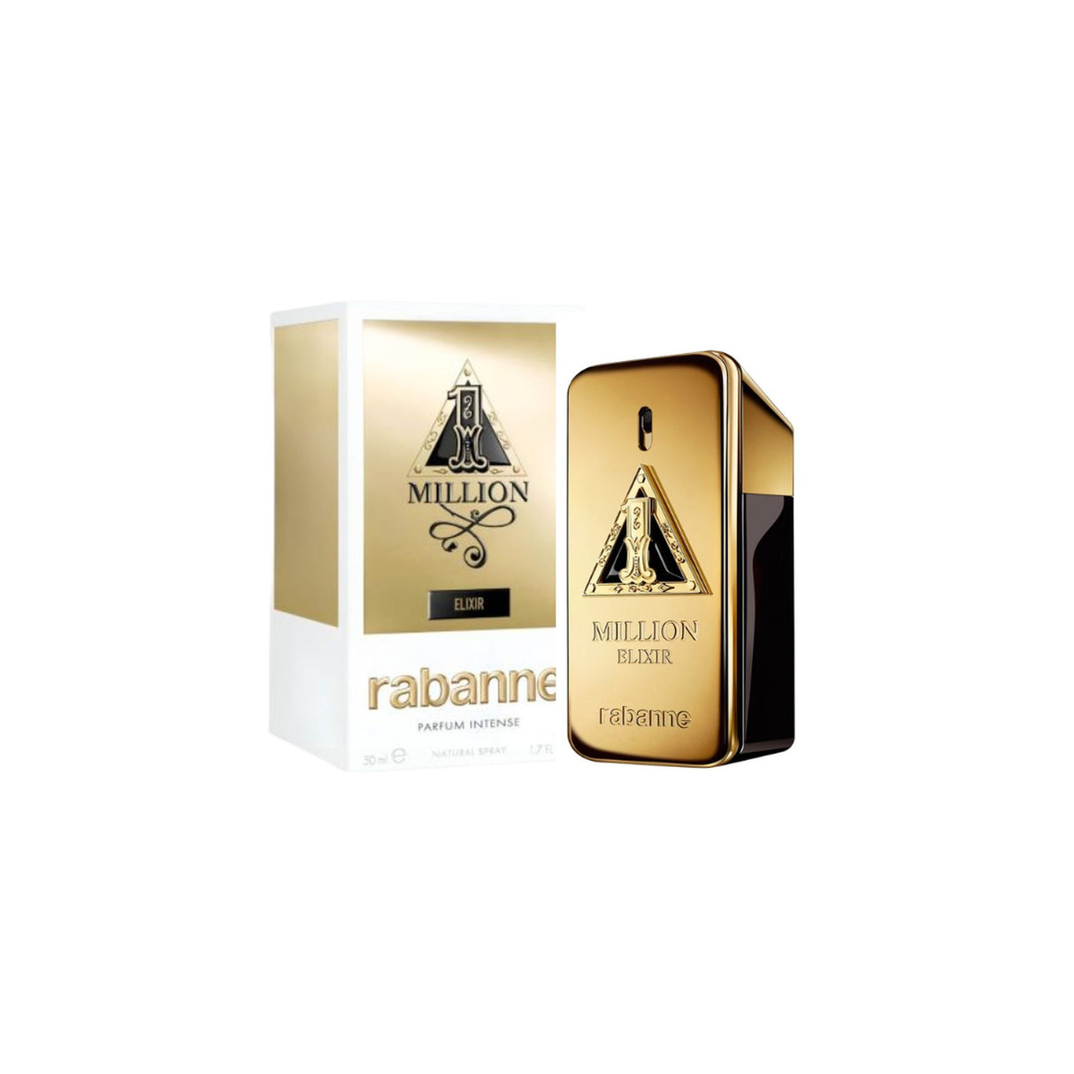 Paco Rabanne One Million Elixir Parfum Intense 50ml Hombre. Una fragancia intensa y seductora que dejará huella. ¡Descúbrelo ahora!-1