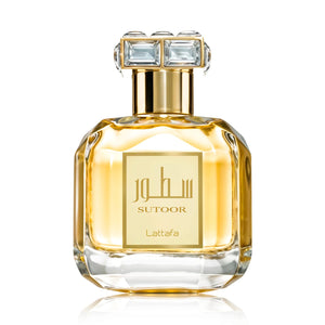 Lattafa Sutoor Edp 100 Ml Mujer, una fragancia cautivadora que resalta tu esencia. ¡Descúbrelo ahora y deslumbra con cada nota!-1-2-1-1-1