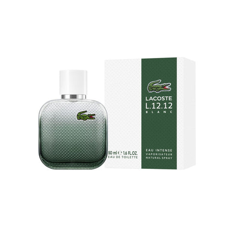 Lacoste L.12.12 Blanc Eau Intense Edt 100ml Hombre. Fragancia fresca y vibrante para el hombre moderno. ¡Descúbrelo ahora y destaca tu estilo!-1