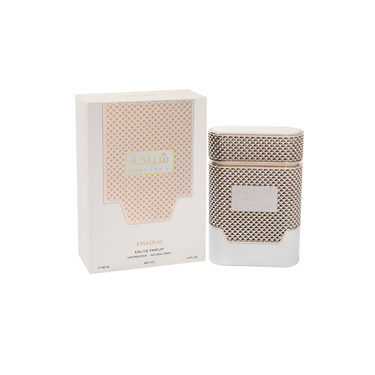 Khadlaj Shiyaaka edp 100ml Mujer, una fragancia cautivadora que resalta tu esencia. ¡Descúbrela y deslumbra hoy mismo!-1
