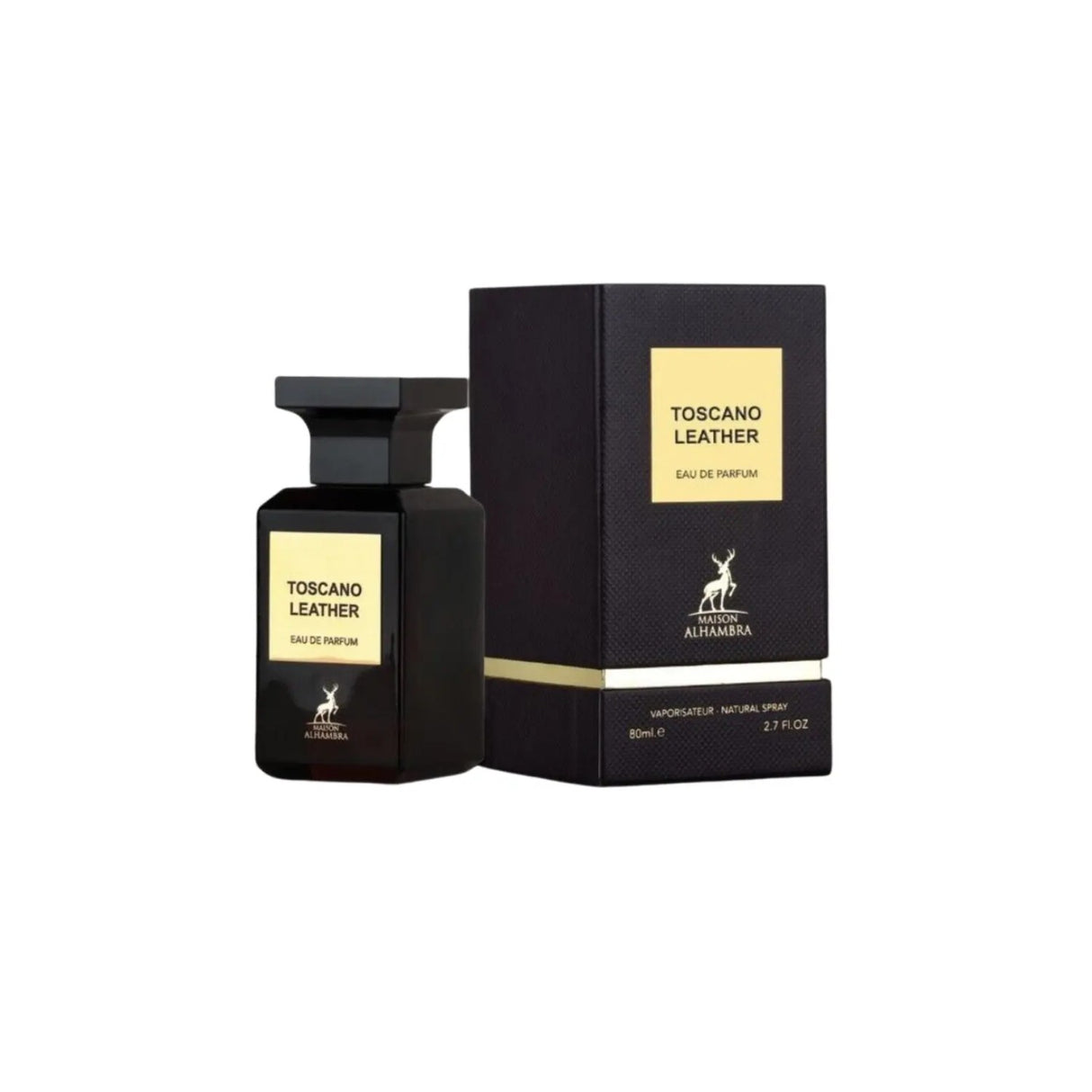 Lattafa Alhambra Toscano Leather edp 80ml Unisex. Perfume cautivador con notas de cuero. ¡Descúbrelo y destaca tu esencia hoy!-1-1-1-1-1