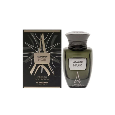 Al Haramain Noir Edp 100ml Unisex, una fragancia cautivadora para todos. Perfecta para cualquier ocasión. ¡Descúbrela y compra hoy!-1