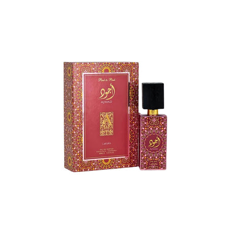Lattafa Ajwad Pink To Pink Edp 60 Ml Mujer. Perfume floral y fresco que resalta tu feminidad. ¡Descúbrelo ahora y deslumbra con cada spray!-1