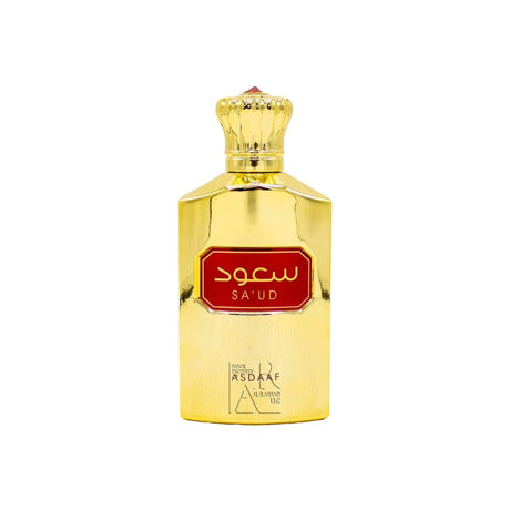 Lattafa Asdaaf Saud Edp 100 Ml Unisex, una fragancia cautivadora para todos. Siente su esencia única y atrayente. ¡Descúbrelo ahora!-2