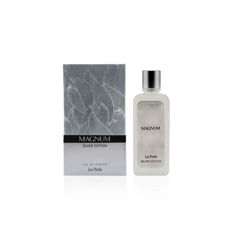 Khadlaj La Fede Magnum Silver Edition Edp 100Ml Hombre. Fragancia intensa y duradera para el hombre moderno. ¡Descúbrela ahora y destaca!-1