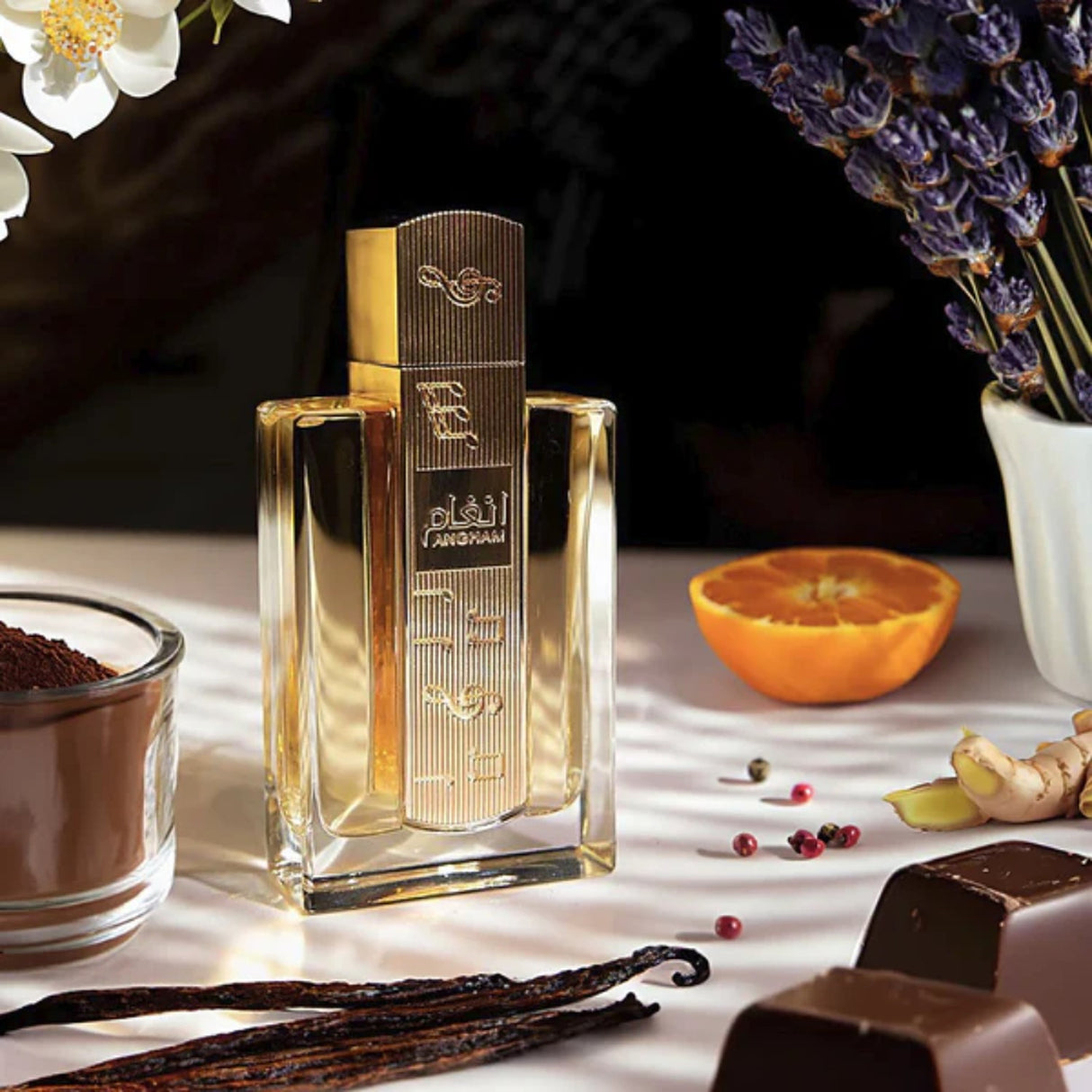 Lattafa Angham EDP 100 ML Unisex. Perfume cautivador con notas únicas que destacan tu personalidad. ¡Descúbrelo y compra hoy para brillar!-1-2-1-1-1