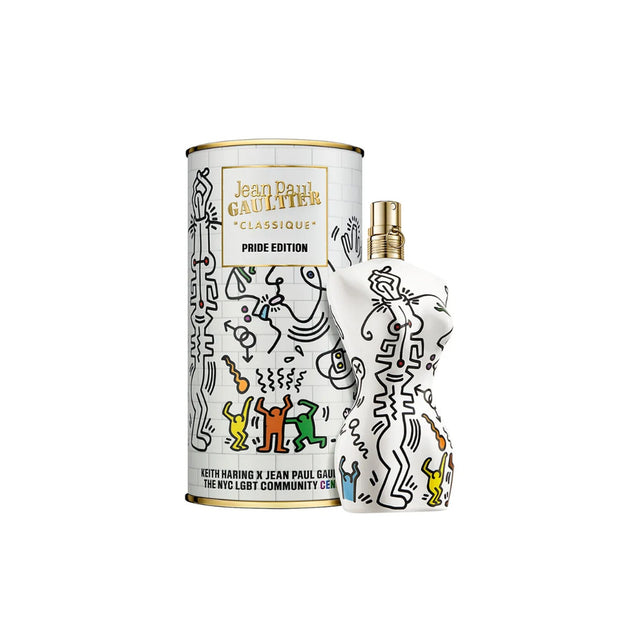 Jean Paul Gaultier Classique Pride EDT 2024 100ml Mujer. Fragancia única que celebra la diversidad. ¡Descúbrelo y destaca tu esencia hoy!-1