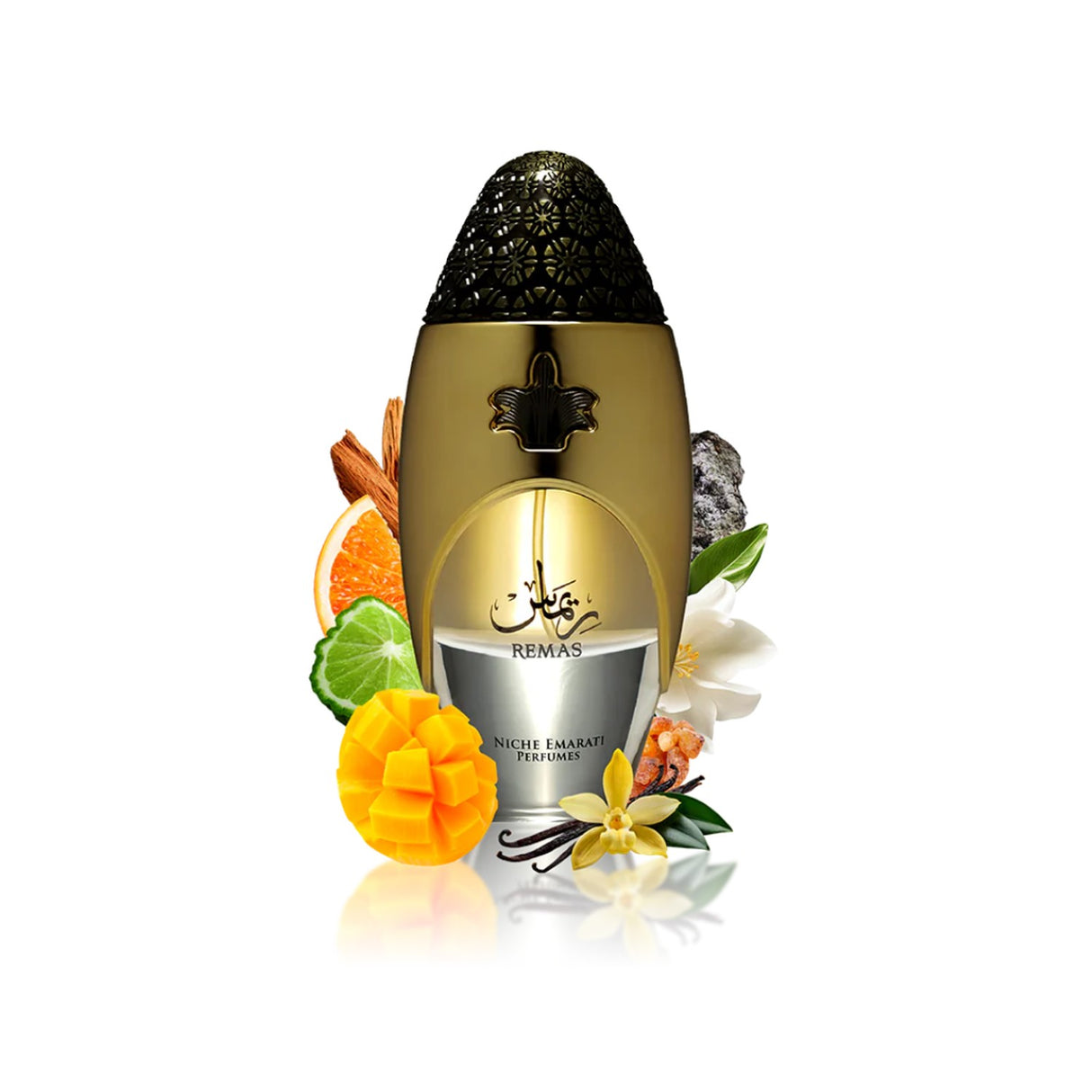 Lattafa Niche Emarati Remas Edp 100 Ml Unisex. Perfume de larga duración con notas exóticas. ¡Descúbrelo y destaca tu esencia hoy!-2