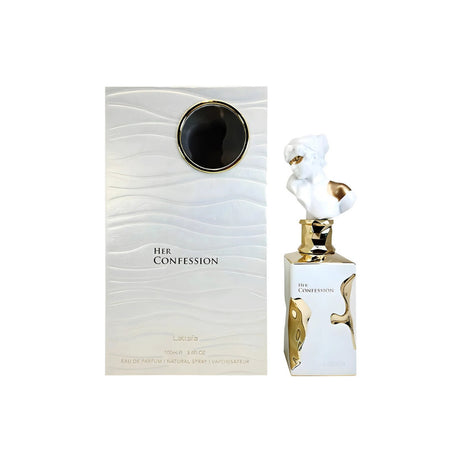 Lattafa Her Confession Edp 100 Ml Mujer. Perfume cautivador con notas florales y amaderadas. ¡Descúbrelo ahora y enamórate de su esencia!-1