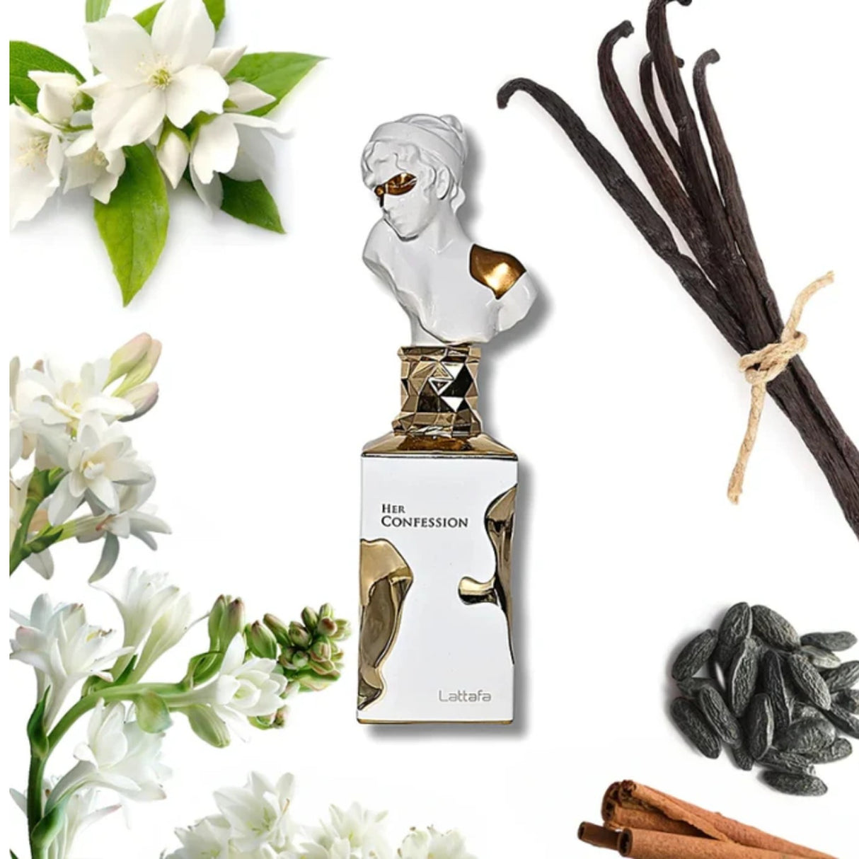 Lattafa Her Confession Edp 100 Ml Mujer. Perfume cautivador con notas florales y amaderadas. ¡Descúbrelo ahora y enamórate de su esencia!-2