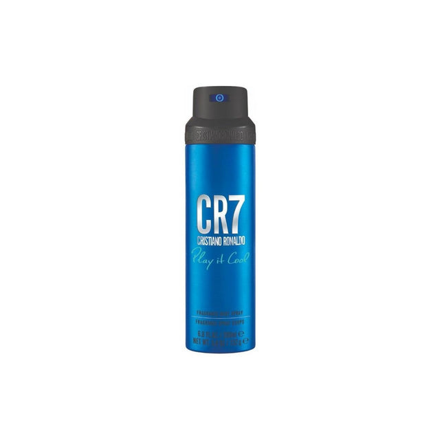Cristiano Ronaldo Cr7 Play It Cool Body Spray 200 Ml Hombre. Refresca tu día con una fragancia única y duradera. ¡Compra ahora y destaca!-1