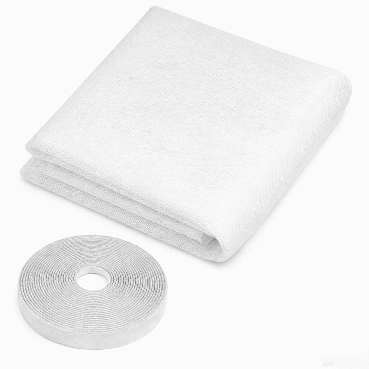 Malla Mosquitera para Ventana 130x150 cm con Cinta Adhesiva