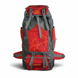 Mochila Trekking 70L Caribe Camping Outdoor | Disparo.cl