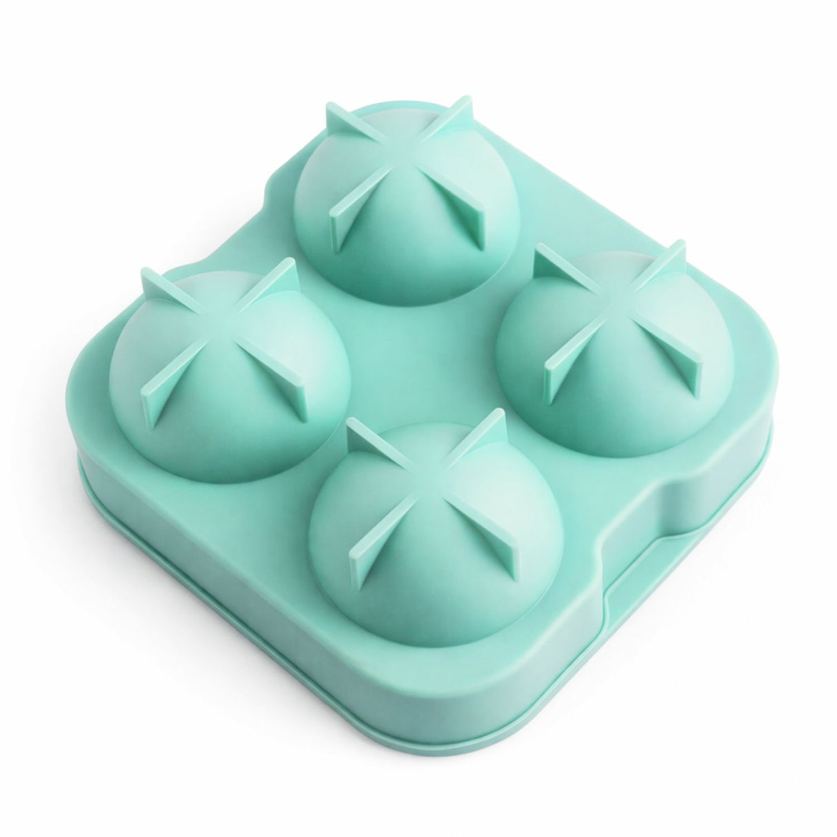 Molde para Hielo de Silicona 4 Cavidades Reposteria Cocina | Disparo.cl