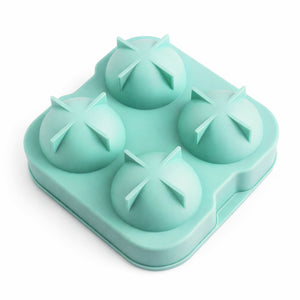 Molde para Hielo de Silicona 4 Cavidades Reposteria Cocina | Disparo.cl