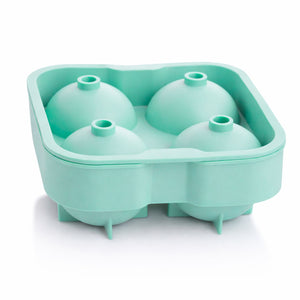 Molde para Hielo de Silicona 4 Cavidades Reposteria Cocina | Disparo.cl
