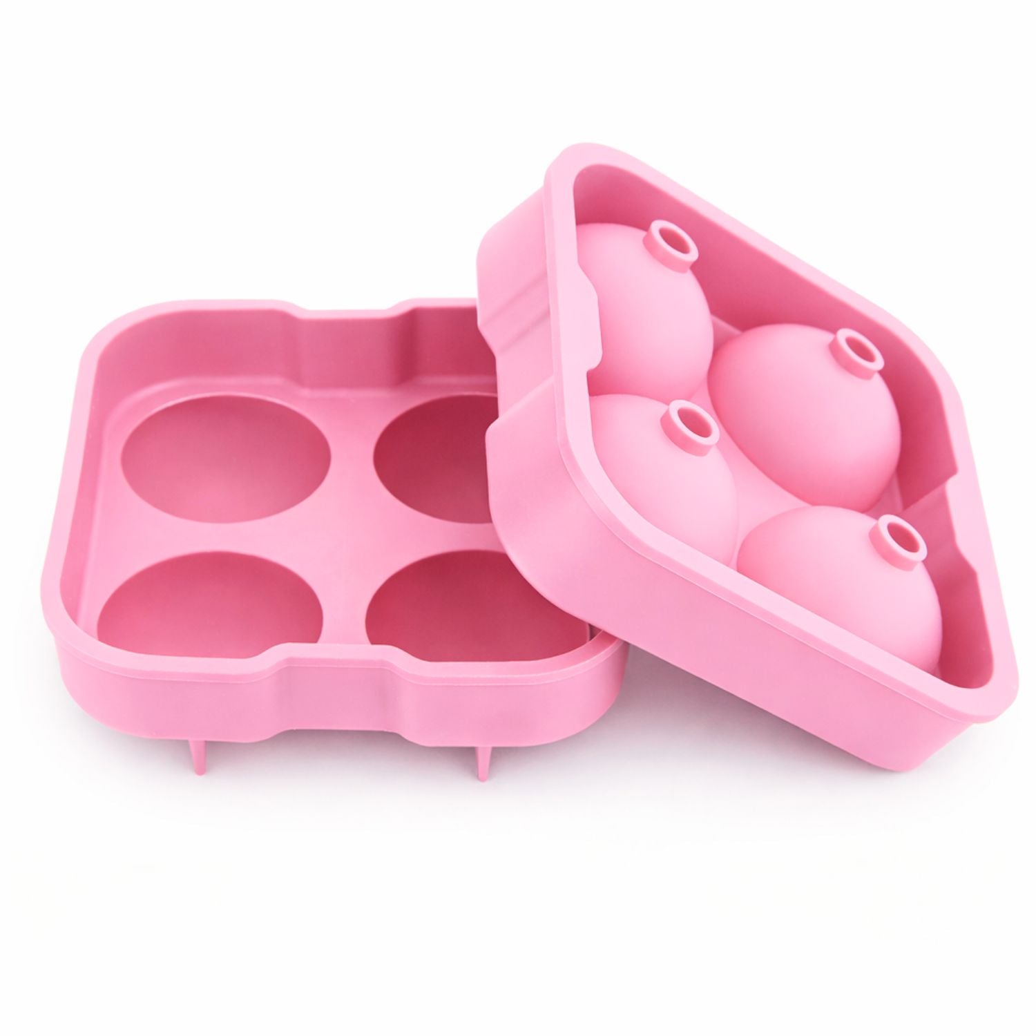 Molde para Hielo de Silicona 4 Cavidades Reposteria Cocina | Disparo.cl