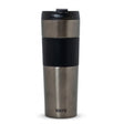 Mug Térmico con Prensa Francesa Black 450ml Wayu Fondo blanco | Disparo.cl