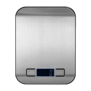 Balanza De Cocina Plateada 18cm Precisión Alta Calidad