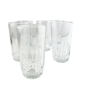 Set 12 Vasos Altos Whisky Cristar Prisma Rocks 335mL