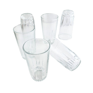 Set 12 Vasos Altos Whisky Cristar Prisma Rocks 335mL
