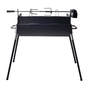 Parrilla a Carbon Altura Ajustable con Spiedo Wayu de atras
