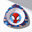Plato Bowl Spiderman Infantil Melamina Libre de BPA fondo blanco