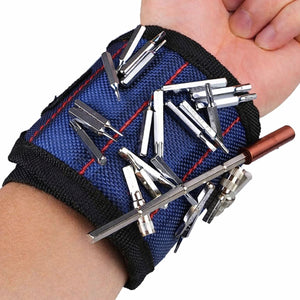 Pulsera Magnética para Herramientas Ajustable con Velcro