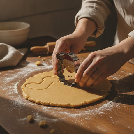 Set 3 Cortadores Galletas Navidad Acero Inoxidable