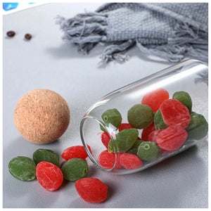 Set 3 Botellas Frascos Contenedor 570mL Vidrio 10cm Tapa. Perfectas para almacenar y conservar tus alimentos. ¡Compra ahora y organiza tu cocina!-3