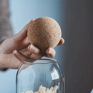 Set 3 Botellas Frascos Contenedor 1500mL Vidrio 25cm Tapa. Perfectas para almacenar y conservar tus alimentos. ¡Compra ahora y organiza tu cocina!-3