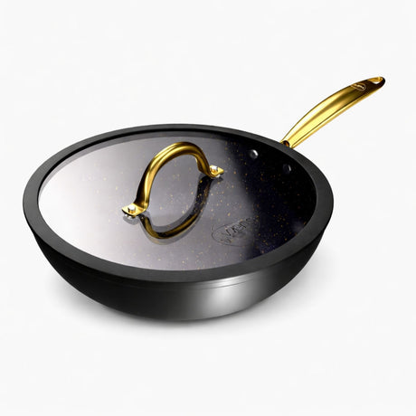 Sarten Wok 28 cm Golden Series Antiadherente Wens | Disparo.cl