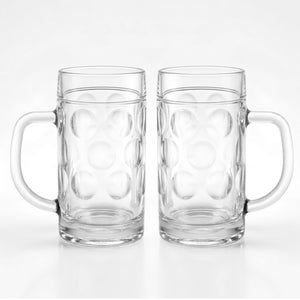 Set 2 Vasos Cerveceros Munster de 560 Ml Vidrio Allegra