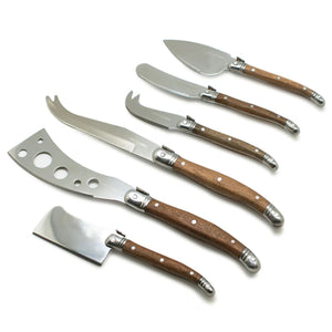 Set 6 Cuchillos Aperitivo Wayu en fondo blanco | Disparo.cl
