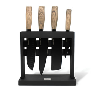 Set de 4 Cuchillos con Soporte Wayu
