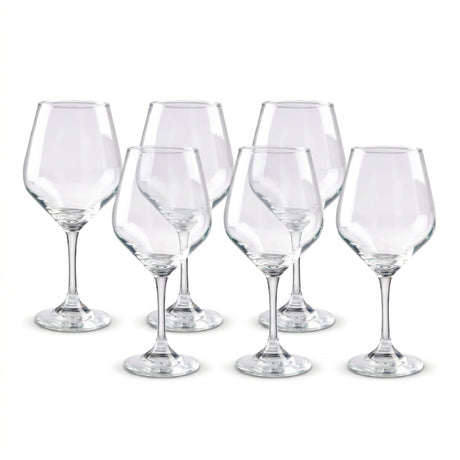 Set de 6 Copas de Vino Brunello 507 Ml Cristar