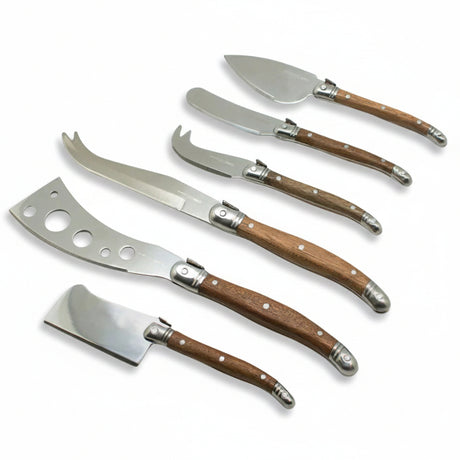 Set de Cuchillos para Aperitivo 6 Piezas Wayu fondo blanco
