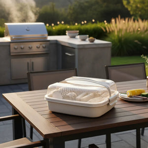 Set de Picnic Reutilizable 32 Piezas Con Vajilla Libre de BPA | Disparo.cl