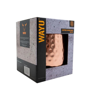 Taza Mug Shine Wayu Acero Inoxidable Bronce 600ml Tragos