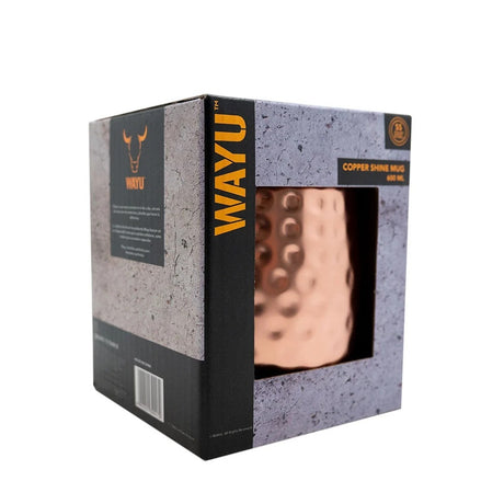 Taza Mug Shine Wayu Acero Inoxidable Bronce 600ml Tragos