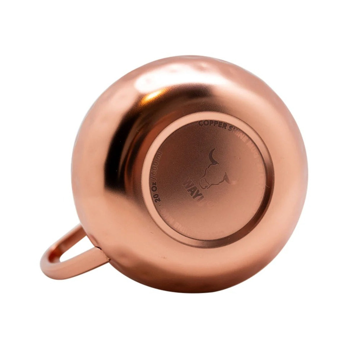 Taza Mug Shine Wayu Acero Inoxidable Bronce 600ml Tragos
