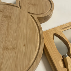 Tabla Picoteo Disney Orejas Raton 4 Piezas 32cm