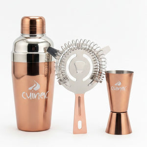 Set Completo Super Coctelería Premium 7 Piezas Cuiner Wayu