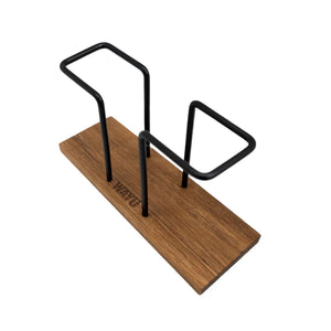 Servilletero Base Madera Hierro Mesa Decorativo Wayu