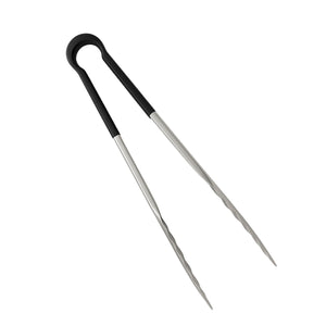Set 2 Pinzas Parrilla Cocina Wayu Acero Mango Antideslizante