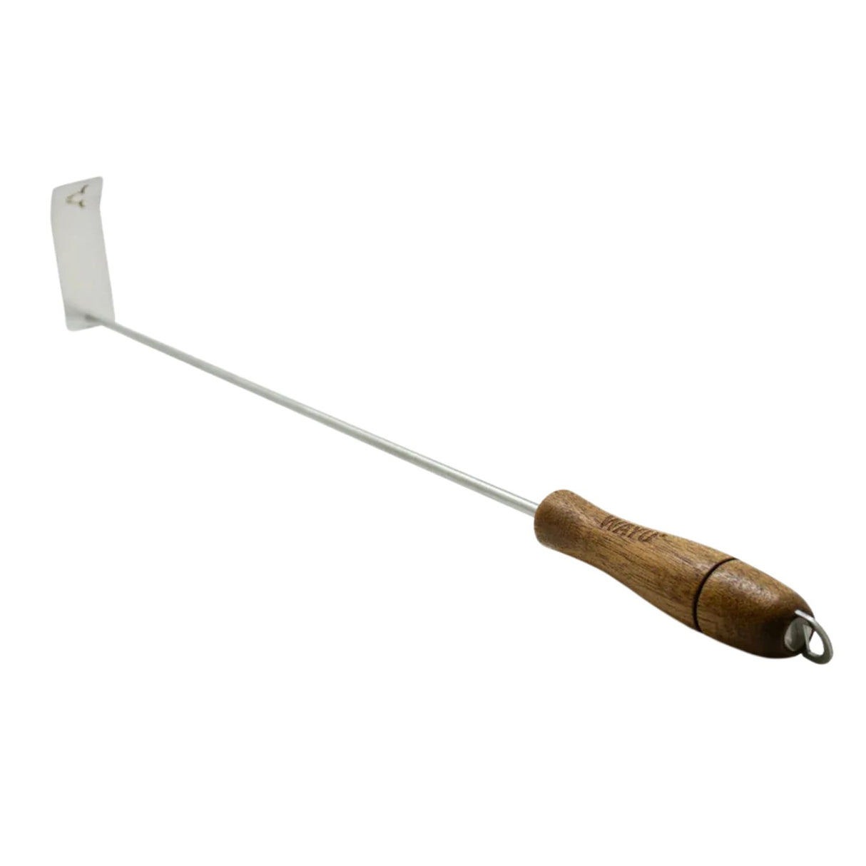 Atizador Parrilla BBQ Acero Mango Madera Colgable Wayu