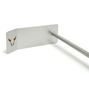 Atizador Parrilla BBQ Acero Mango Madera Colgable Wayu